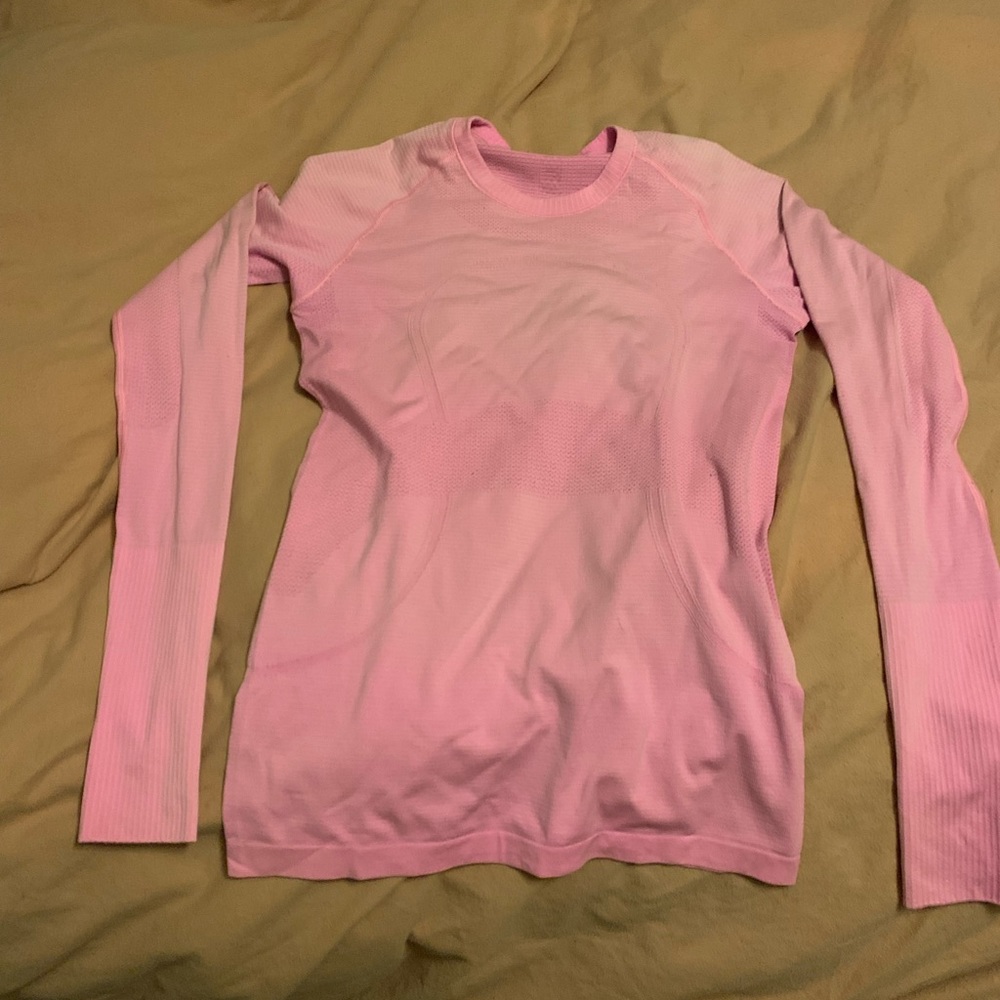 Long Sleeve Pink LuluLemon
